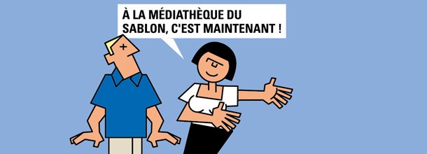 Médiathèque du Sablon : entrez, vous êtes chez vous !