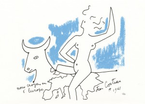 Jean Cocteau Nous croyons en l Europe - Coll. BM Metz