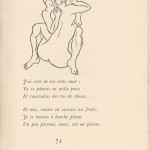 Aristide Maillol, Chansons pour elle, 1939