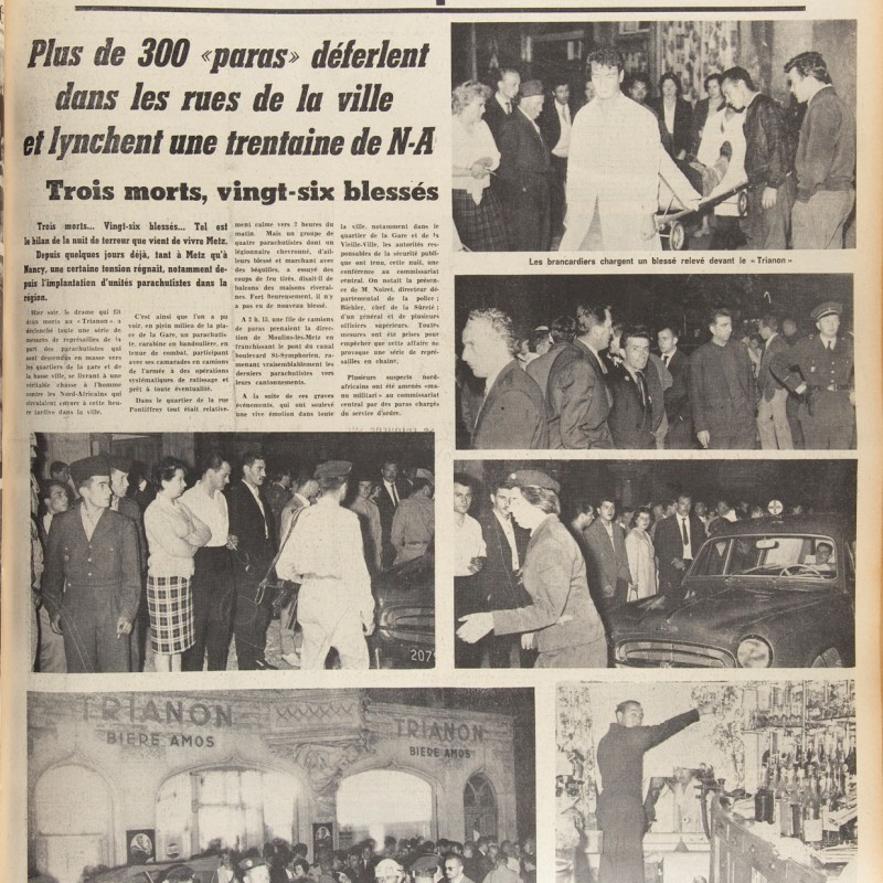 Octobre 1961 Retour Sur Une Répression Sanglante Sujet Il y a 50 ans, "La Seine était rouge"... - Le blog des Bibliothèques